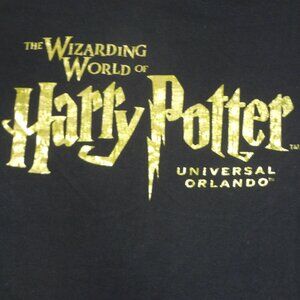 WIZARDING WORLD OF HARRY POTTER UNIVERSAL ORLANDO - BLACK XL T-SHIRT L361